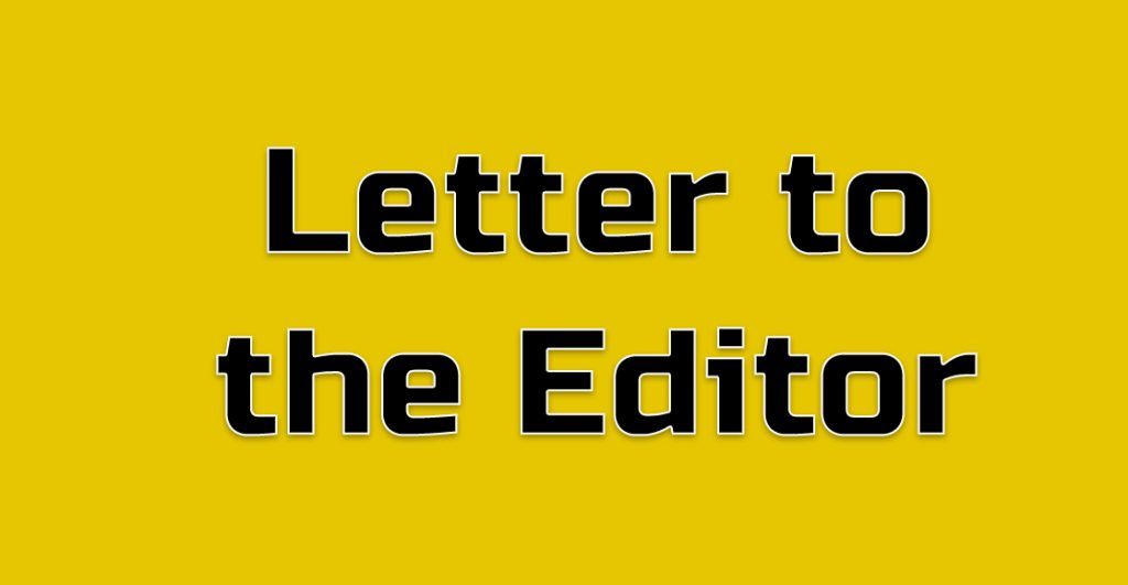 Letter To The Editor