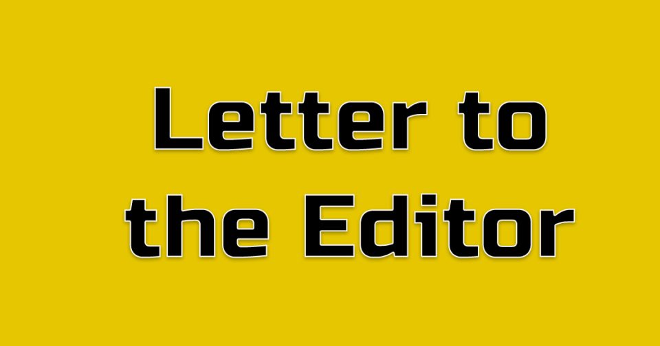 Letter To The Editor